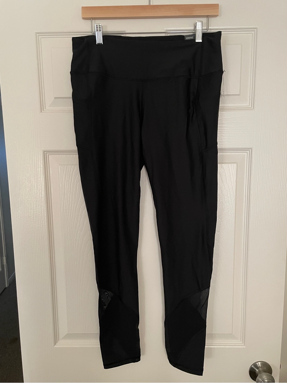 🖤 Victoria's Secret Knockout Tight Black Leggings with See Through Pattern 🖤